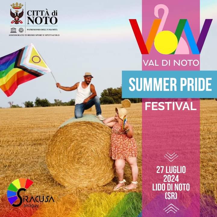 🌈 Val di Noto Summer Pride Festival 2024 🌈